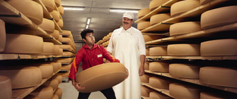 Un collaborateur avec du fromage Un collaborateur avec du fromage